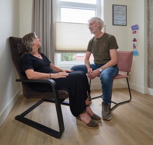 Een sessie Hypnotherapie in mijn praktijk